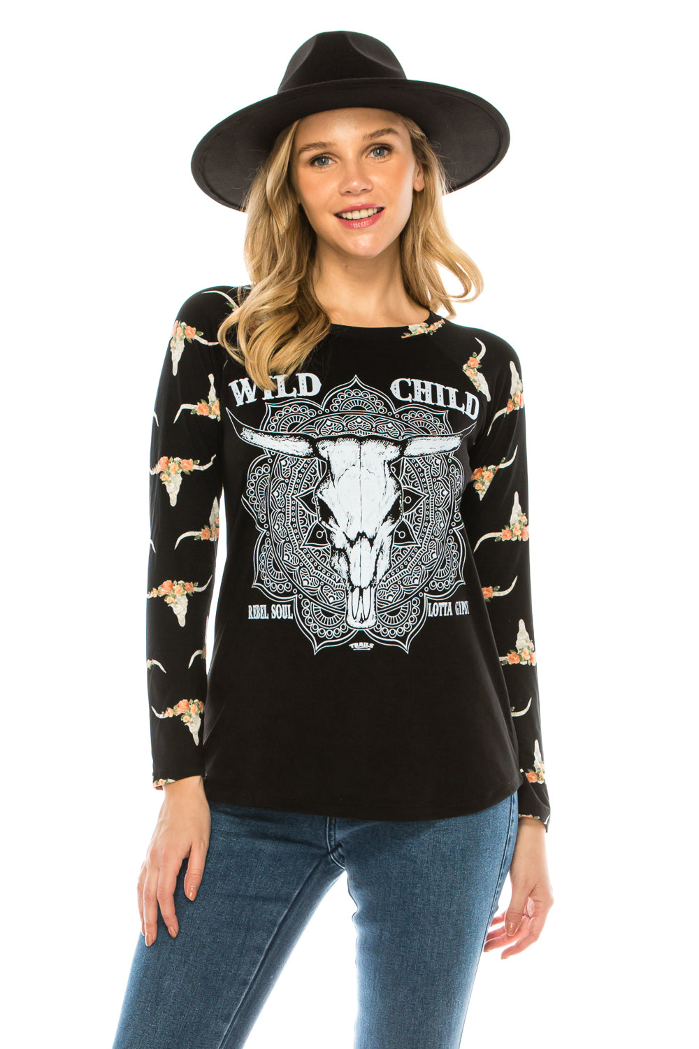 WILD CHILD LONG SLEEVE TOP - Trailsclothing.com