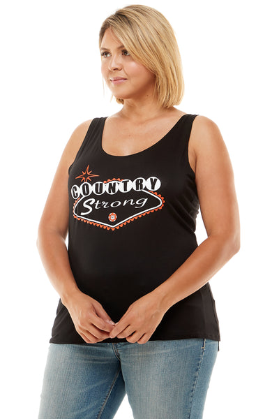 COUNTRY STRONG LAS VEGAS ROUTE 91 TANK TOP + free gift - Trailsclothing.com