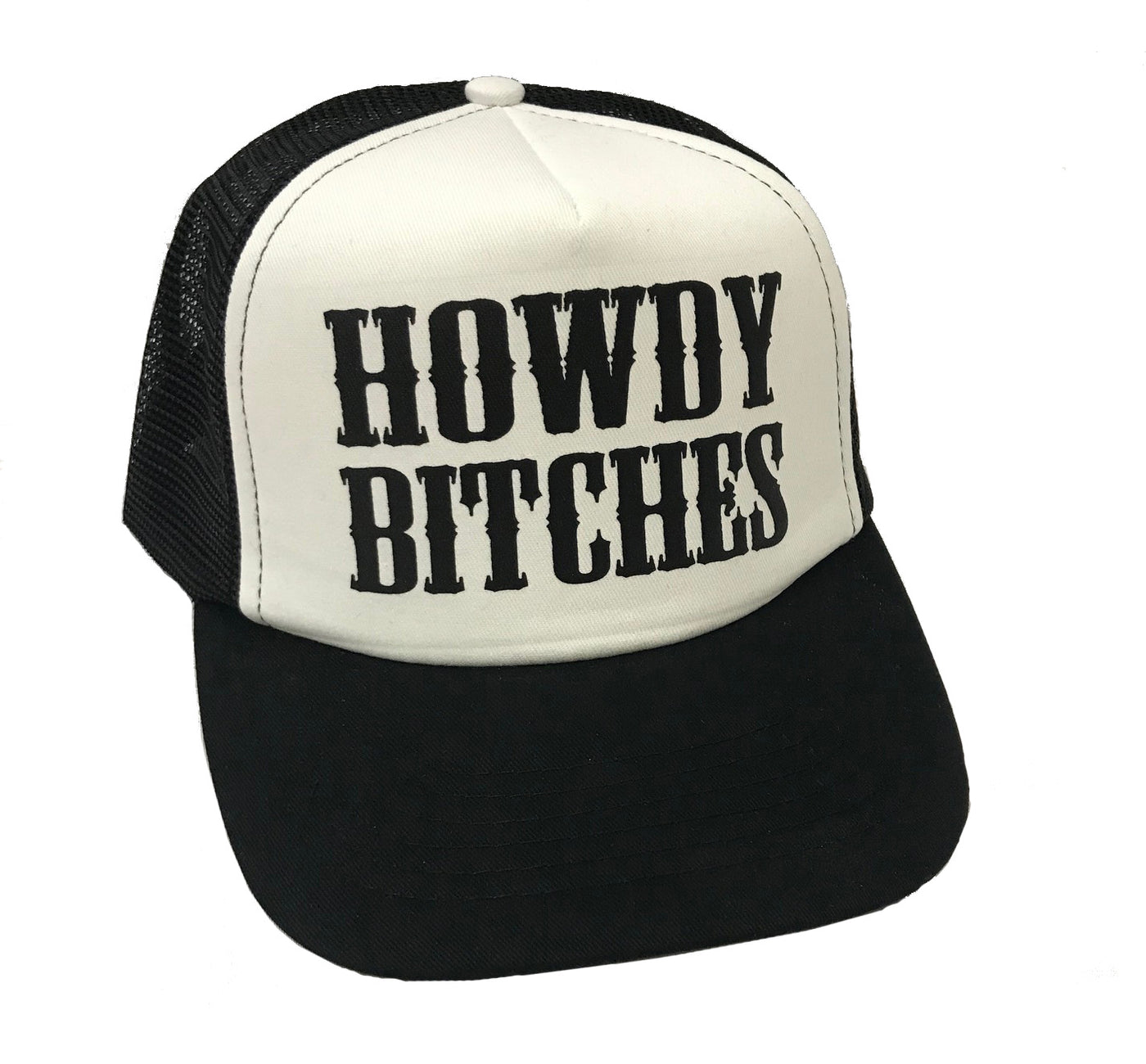 HOWDY BITCHES TRUCKER HAT - Trailsclothing.com