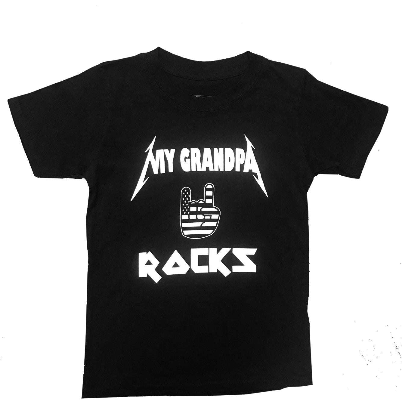 MY GRANDPA ROCKS BABY AND YOUTH TEE - Trailsclothing.com
