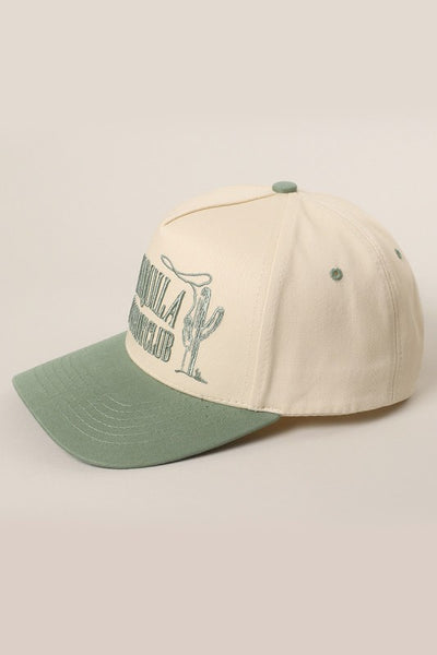TEQUILA COWBOY CLUB BASEBALL HAT - Trailsclothing.com