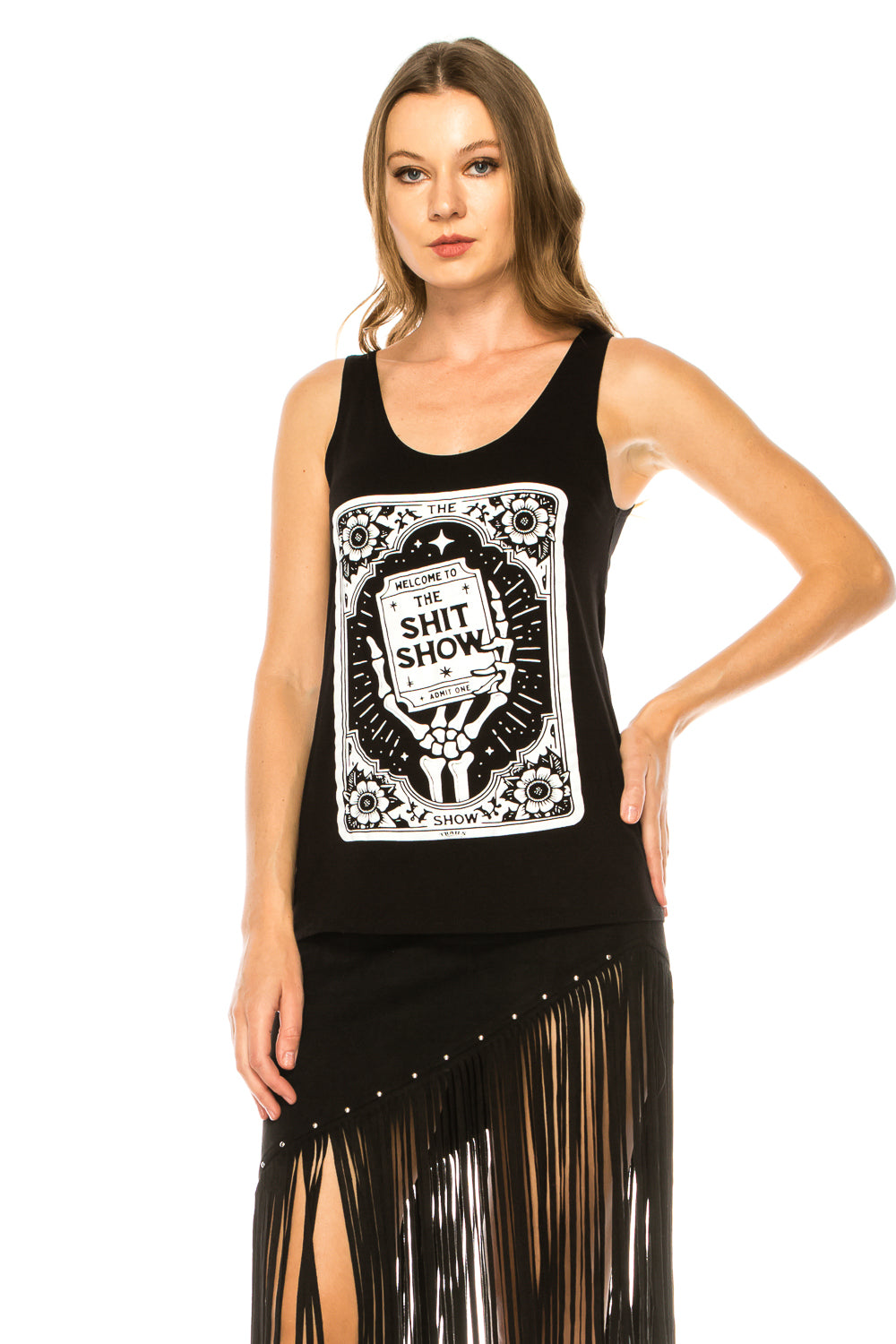 WELCOME TO THE SH*T SHOW TANK TOP - Trailsclothing.com