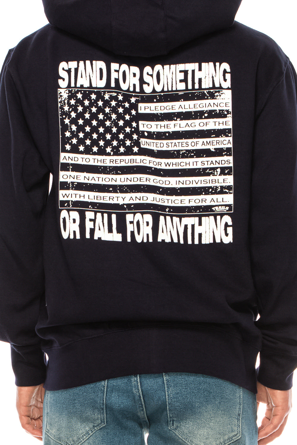 STAND FOR SOMETHING ZIP UP HOODIE - Trailsclothing.com