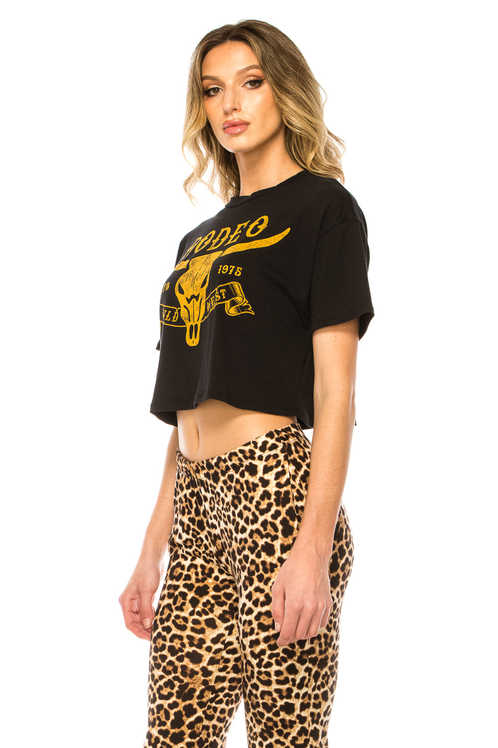 RODEO SHORT SLEEVE CROP TOP - Trailsclothing.com