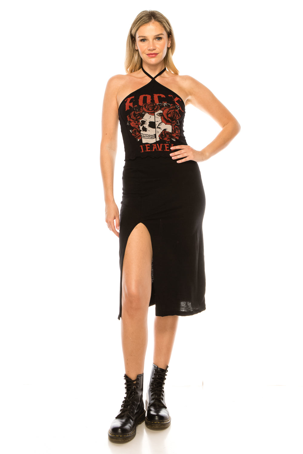 ROCK HEAVEN HALTER TOP - Trailsclothing.com