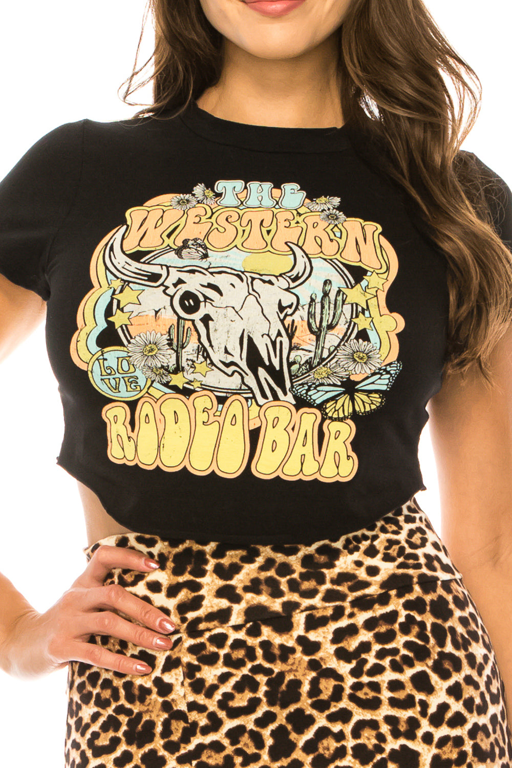 THE WESTERN RODEO BAR CROP TOP - Trailsclothing.com