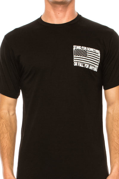 STAND FOR SOMETHING T SHIRT- Trailsclothing.com