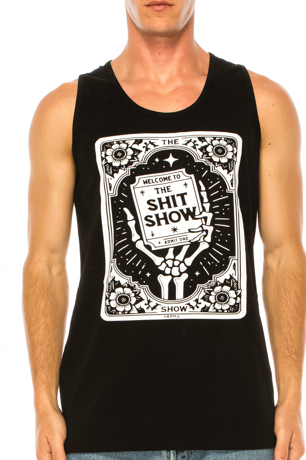 WELCOME TO THE SH*T SHOW MEN'S TANK - Trailsclothing.com