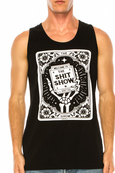 WELCOME TO THE SH*T SHOW MEN'S TANK - Trailsclothing.com