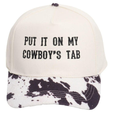 PUT IT ON MY COWBOYS TAB BASEBALL HAT
