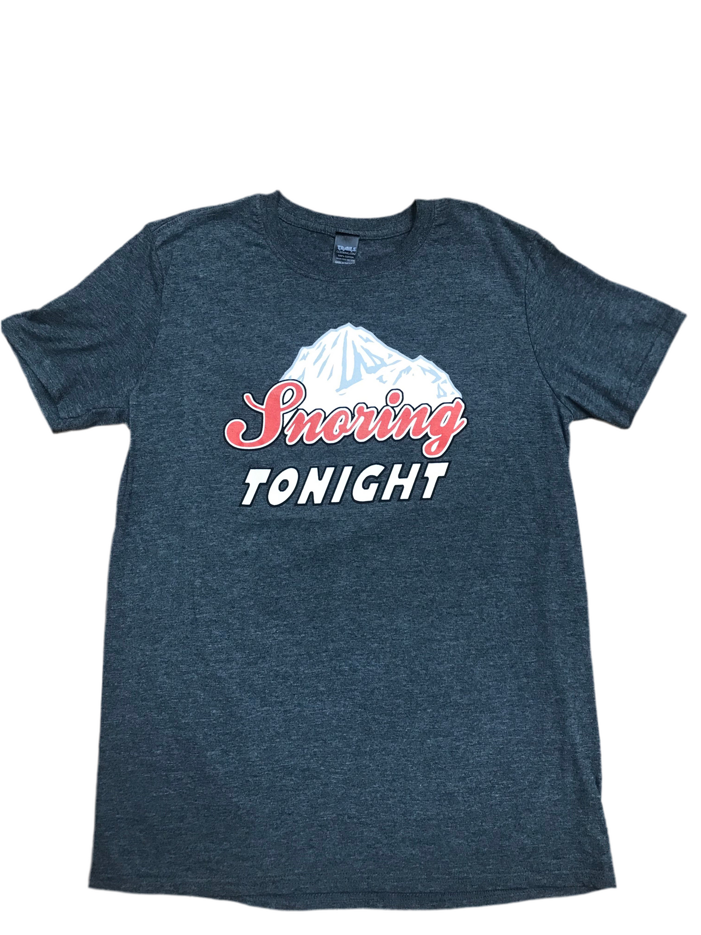 SNORING TONIGHT MEN'S T-SHIRT - Trailsclothing.com