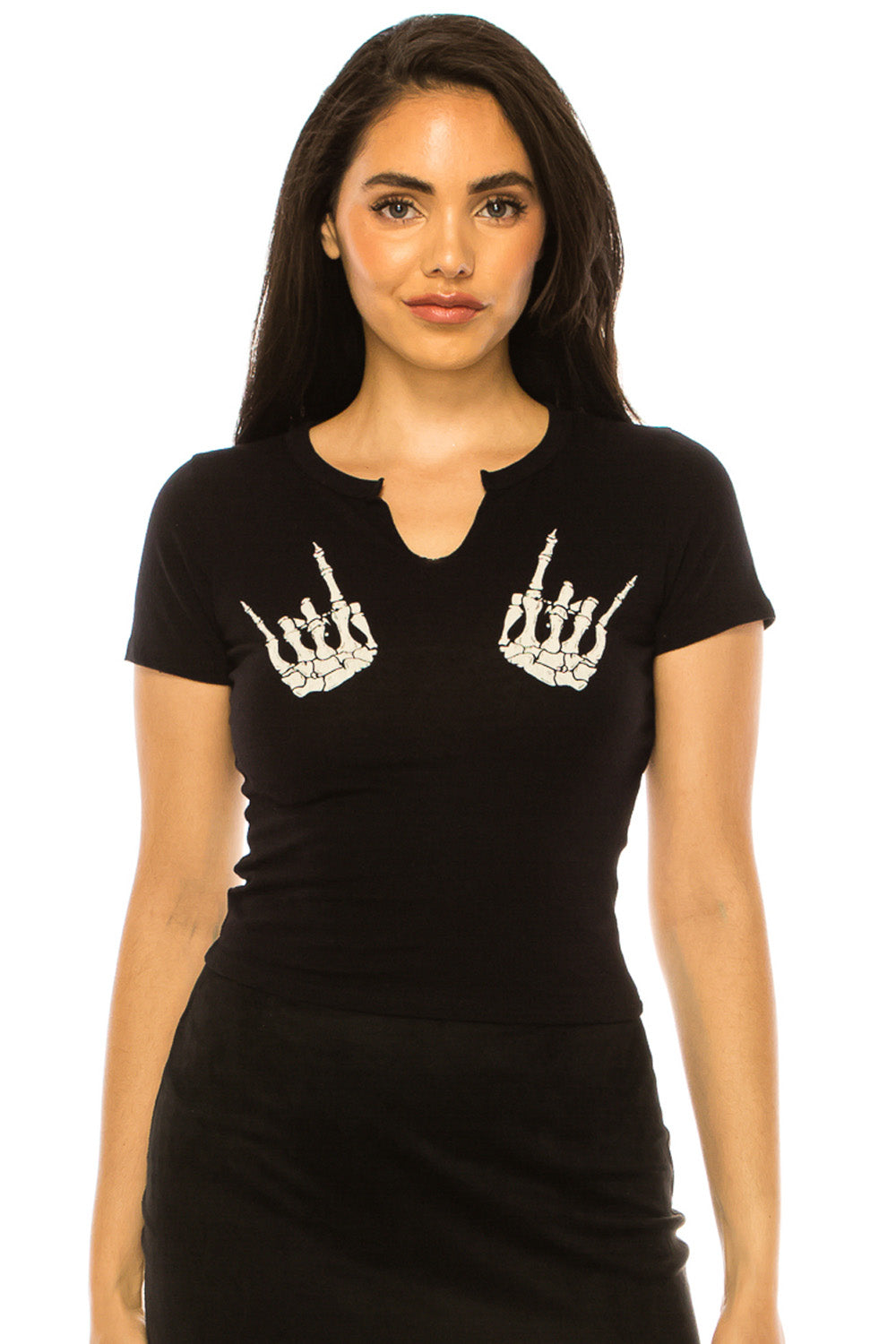DOUBLE METAL FINGERS CROP TOP - Trailsclothing.com