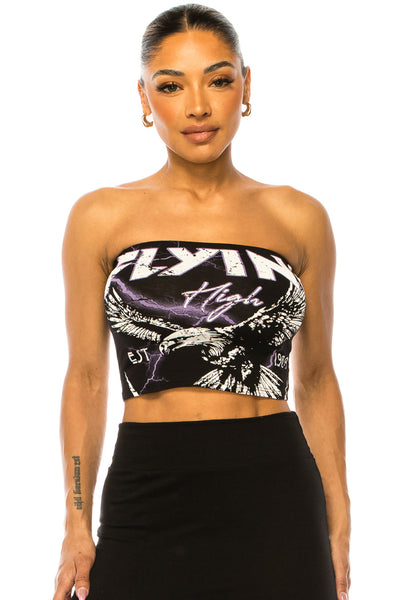 FLYING HIGH EAGLE HALTER TOP - Trailsclothing.com