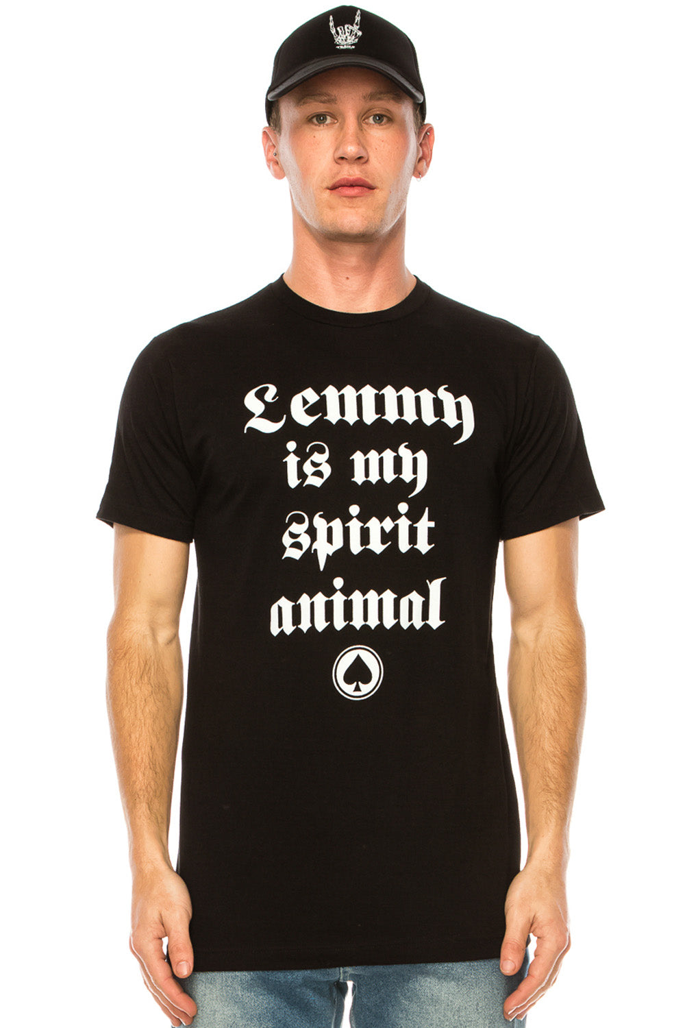 MOTORHEAD LEMMY IS MY SPIRIT ANIMAL MEN'S T-SHIRT - Trailsclothing.com