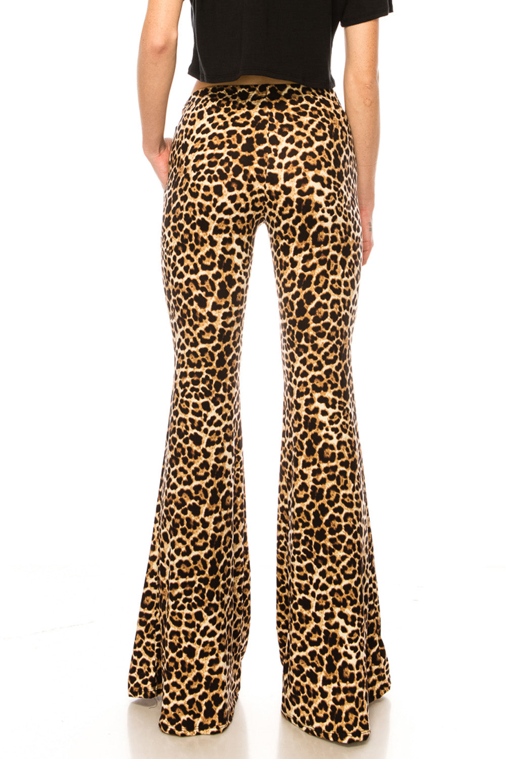 LEOPARD FLARE BELL BOTTOM PANTS – Trailsclothing.com