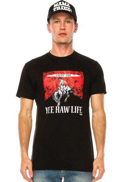 LIVIN' THE YEE HAW LIFE T SHIRT - Trailsclothing.com