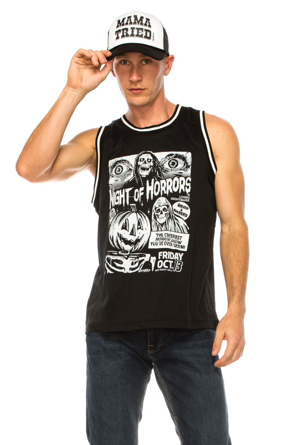 NIGHT OF HORROR BASKETBALL JERSEY - Trailsclothing.com