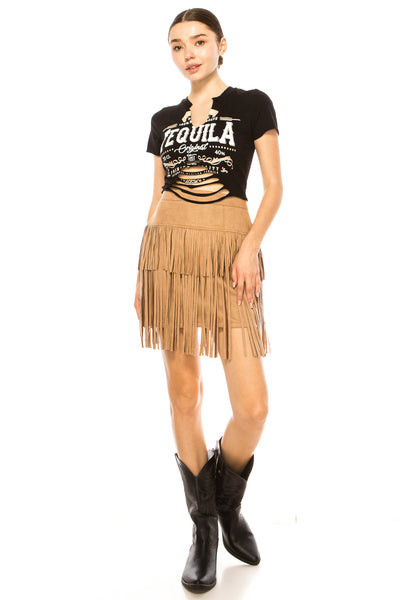 TEQUILA SLASHED TOP - Trailsclothing.com