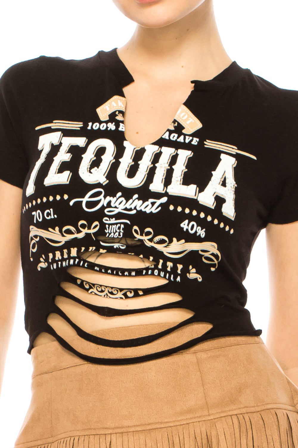 TEQUILA SLASHED TOP - Trailsclothing.com