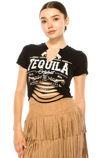 TEQUILA SLASHED TOP - Trailsclothing.com