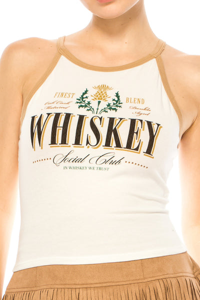WHISKEY SOCIAL CLUB TANK TOP - Trailsclothing.com