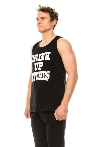 DRINK UP BITCHES MEN'S TANK - Trailsclothing.com