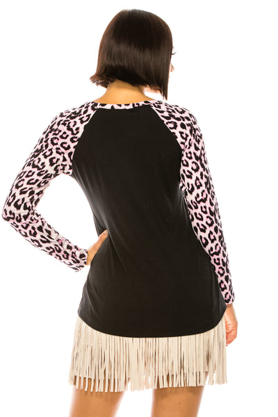 back of HIDE YOUR CRAZY ACT N ACT LIKE A LADY LONG SLEEVE - Trailsclothing.com