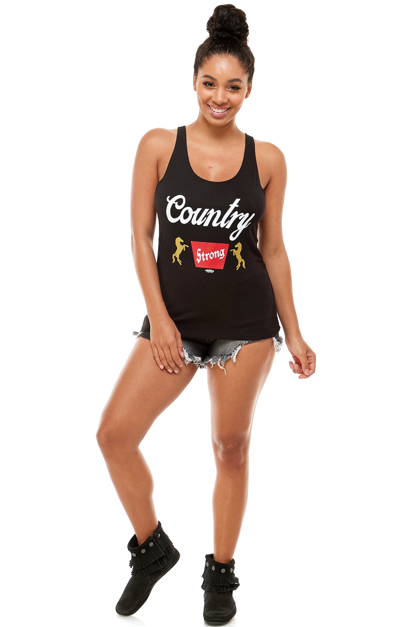 RACER BACK BANQUET COUNTRY STRONG TANK