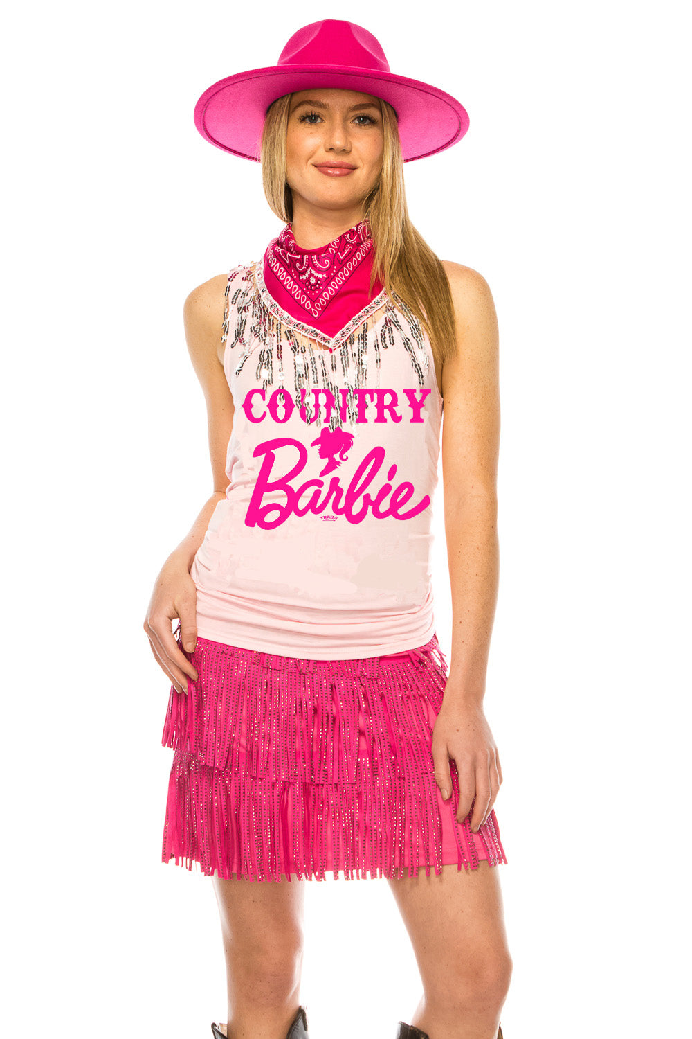 COUNTRY BARBIE TANK TOP