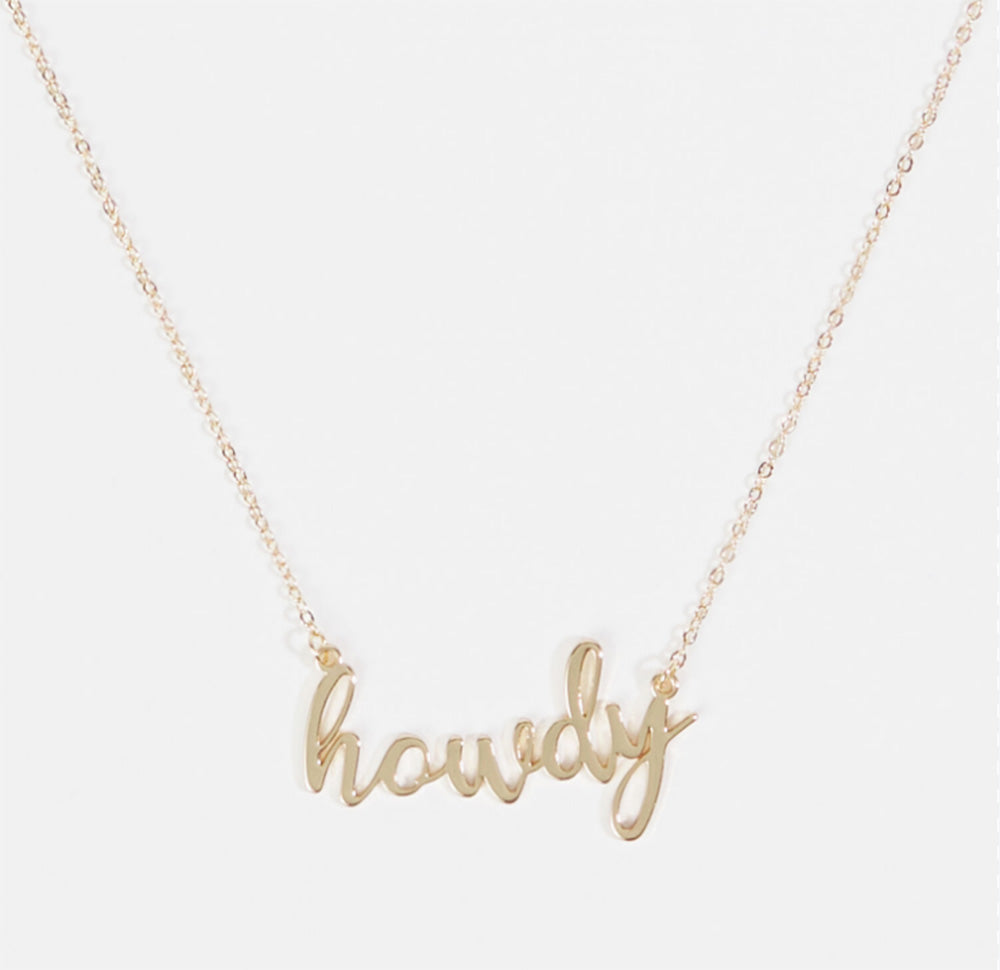 HOWDY NECKLACE