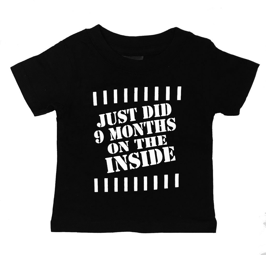 JUST DID 9 MONTHS ON THE INSIDE BABY TEE - Trailsclothing.com