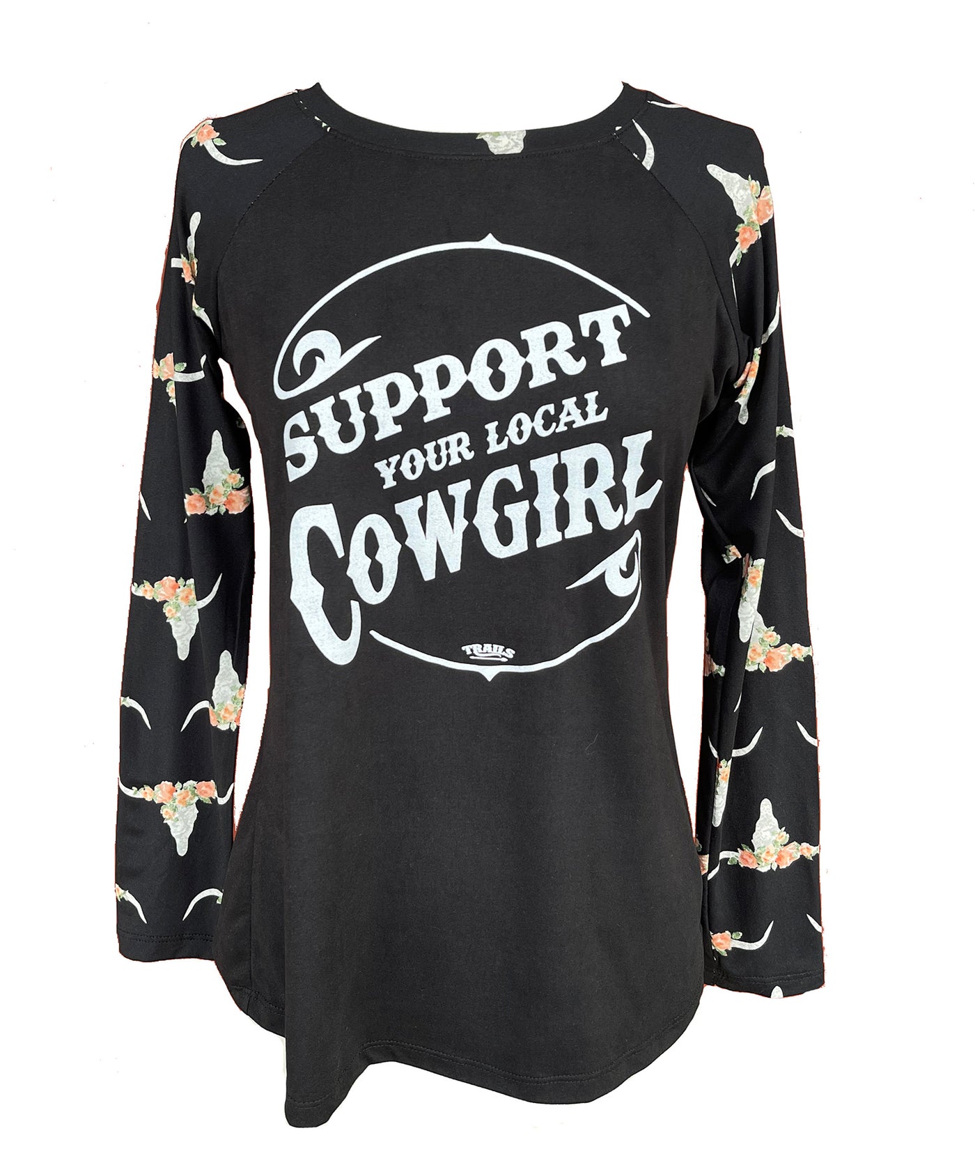 SUPPORT YOUR LOCAL COWGIRL SHIRT - Trailsclothing.com